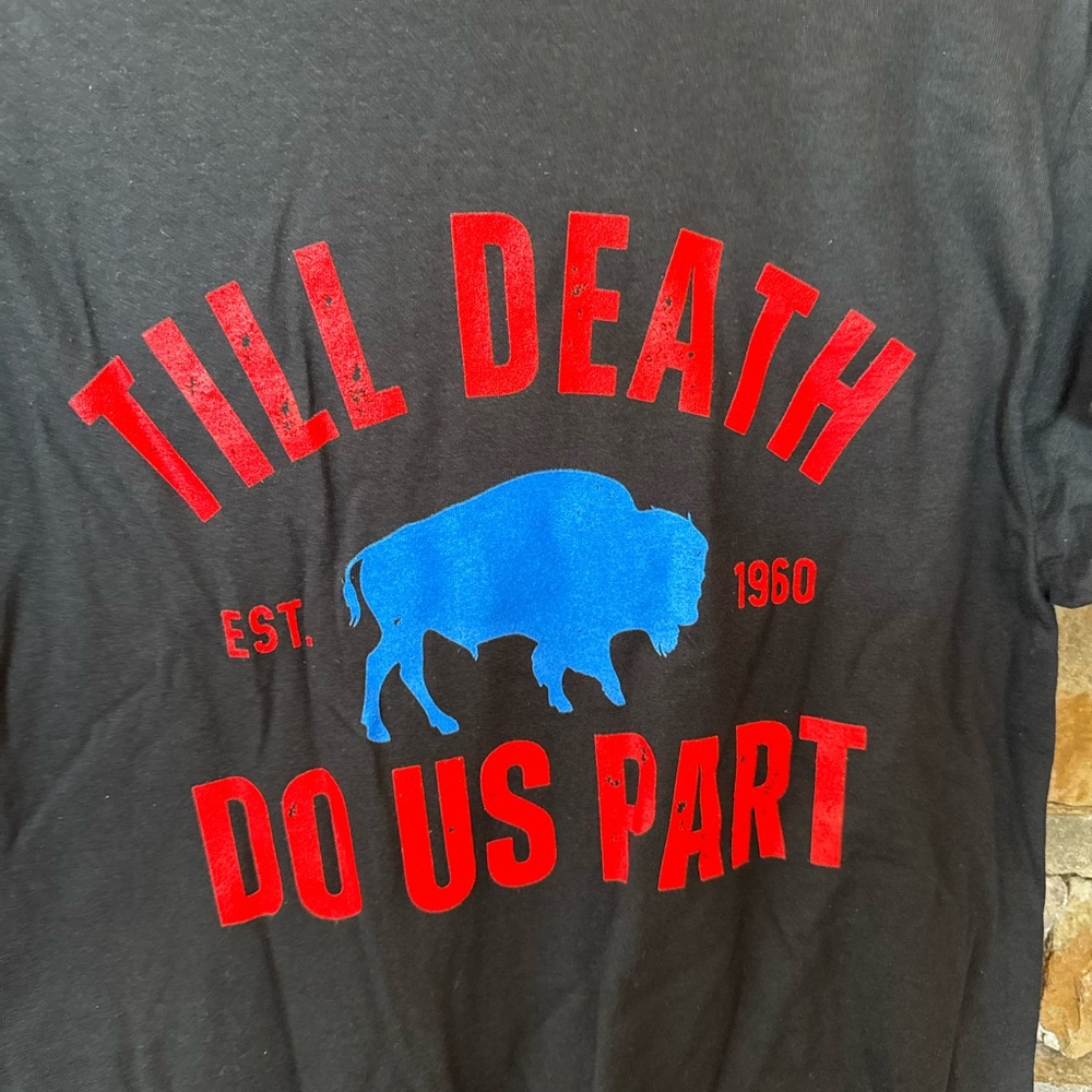 Black T-Shirt Buffalo Bills  size X-Large